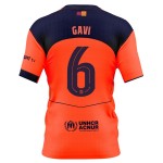 Günstige Fußballtrikots FC Barcelona Gavi 6 Kinder 3rd trikot 2025-26 Kurzarm